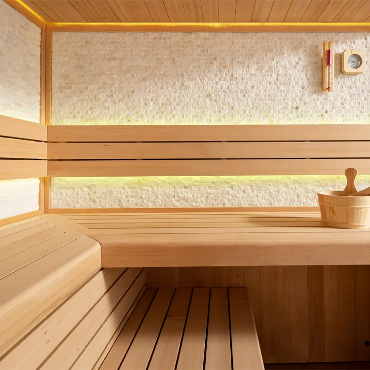 Finse Sauna | Hemlock | 180x180 | 9kW Cilindro | R6156P10 galerijafbeelding 1