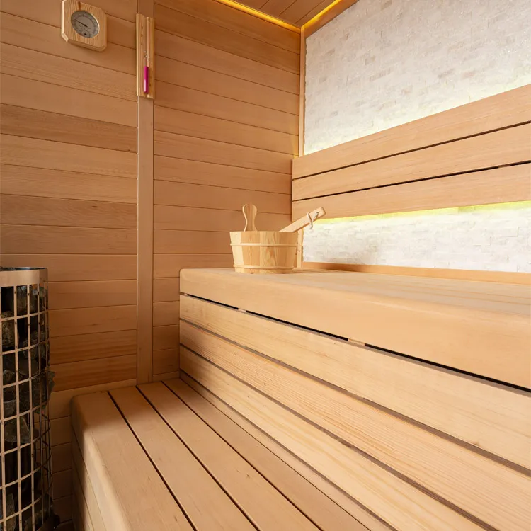 Finse Sauna | Hemlock | 160x150 | 6.8kW Cilindro | R6159P8 galerijafbeelding 2
