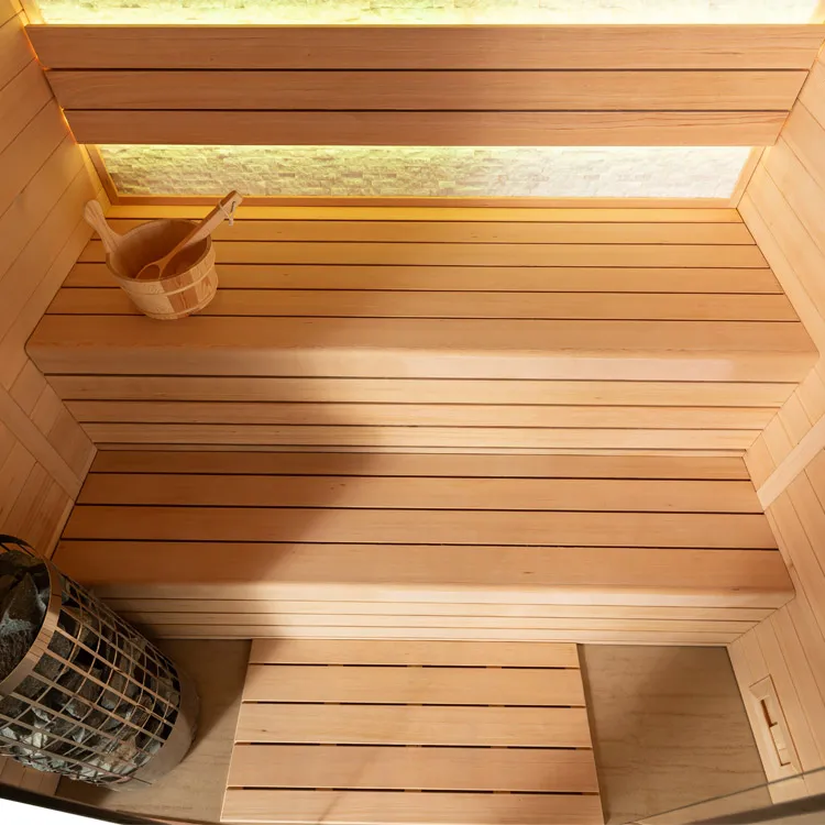 Finse Sauna | Hemlock | 160x150 | 6.8kW Cilindro | R6159P8 galerijafbeelding 8