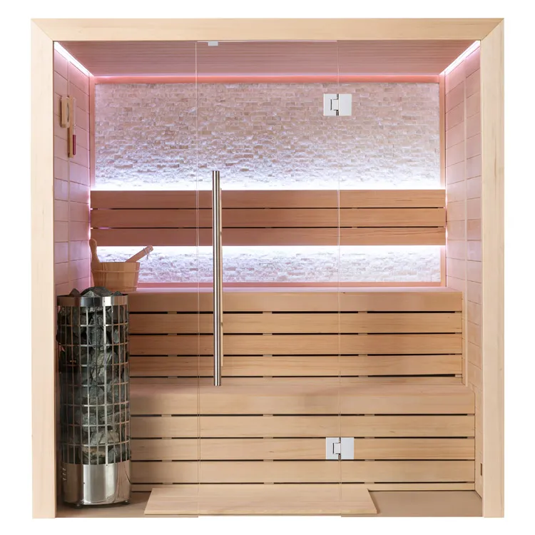 Finse Sauna | Hemlock | 160x150 | 6.8kW Cilindro | R6159P8 galerijafbeelding 10