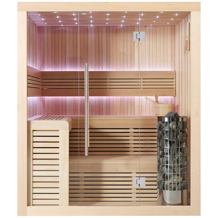 Finse Sauna | Hemlock | 180x150 | 9kW Cilindro | R6667P2 galerijafbeelding 3
