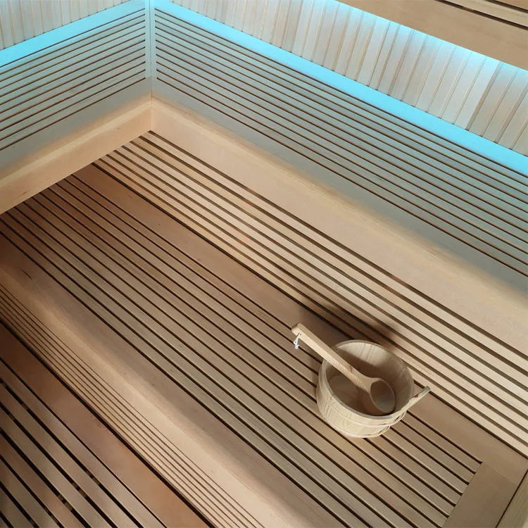 Finse Sauna | Hemlock | 180x150 | 9kW Cilindro | R6667P2 galerijafbeelding 7