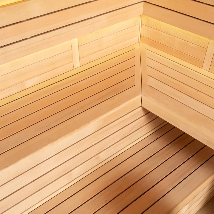 Finse Sauna | Hemlock | 180x180 | 9kW Cilindro | R6166P7 galerijafbeelding 8