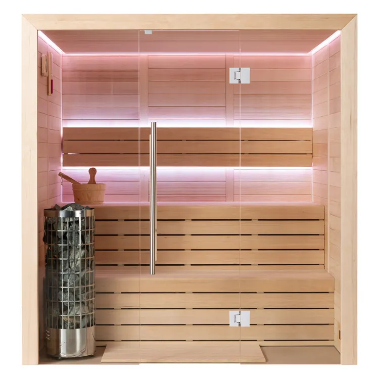 Finse Sauna | Hemlock | 160x150 | 6.8kW Cilindro | R6169P7 galerijafbeelding 9