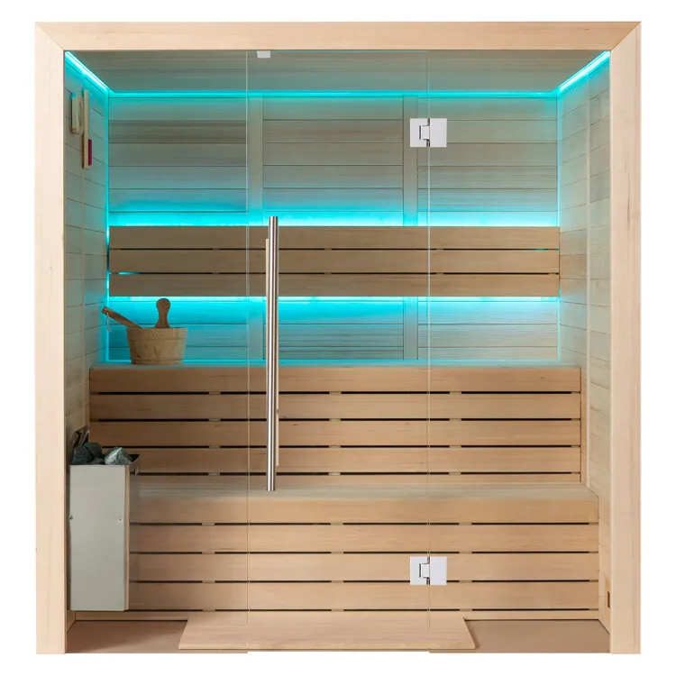Finse Sauna | Hemlock | 160x150 | 6.8kW Cilindro | R6169P7 galerijafbeelding 13