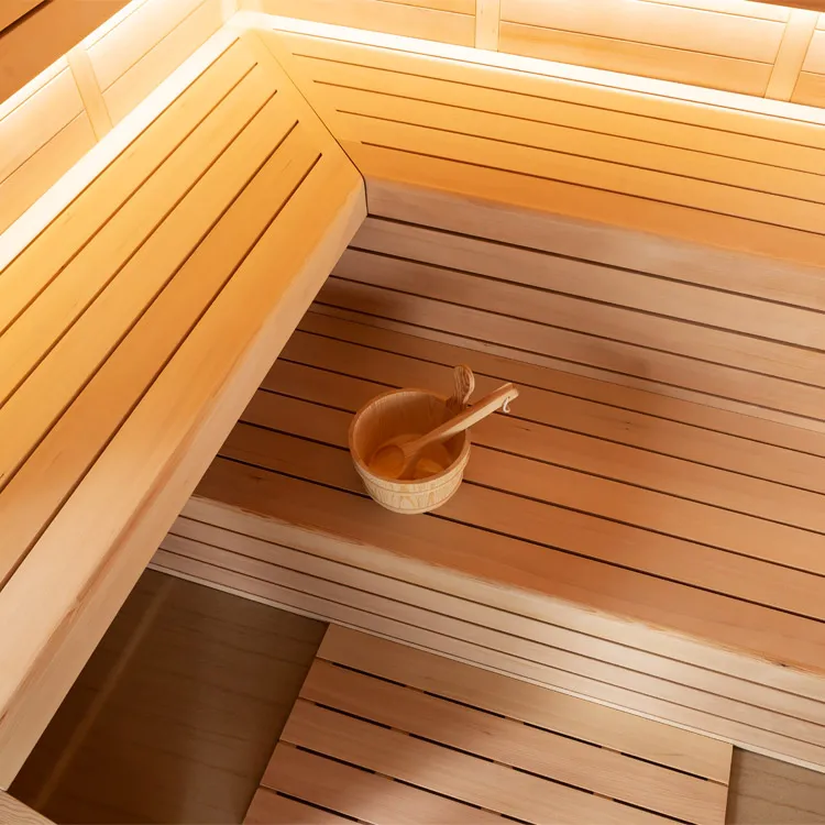 Finse Sauna | Hemlock | 180x160 | 9kW Cilindro | R6177P3 galerijafbeelding 17