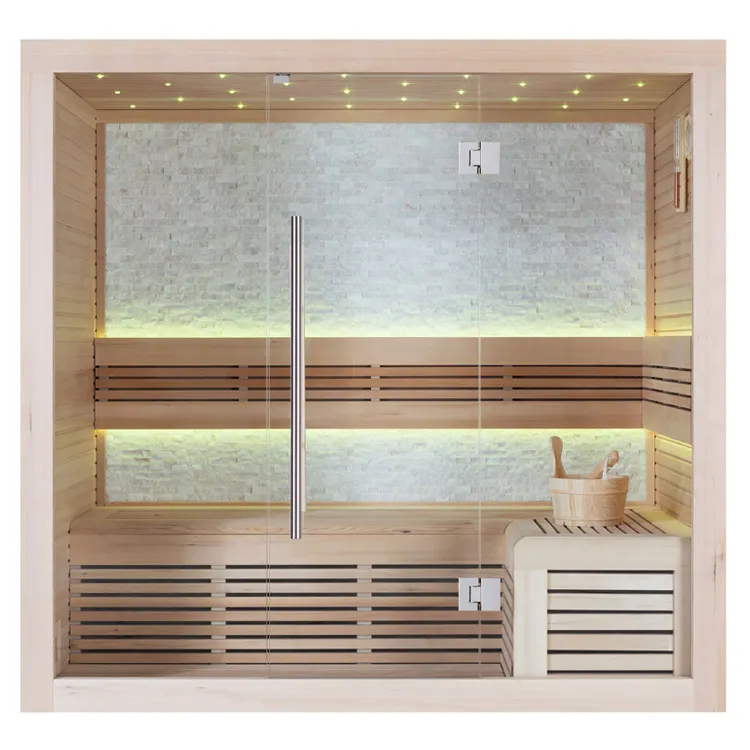 Finse Sauna | Hemlock | 180x120 | 6.8kW Cilindro | R6651O2 galerijafbeelding 3