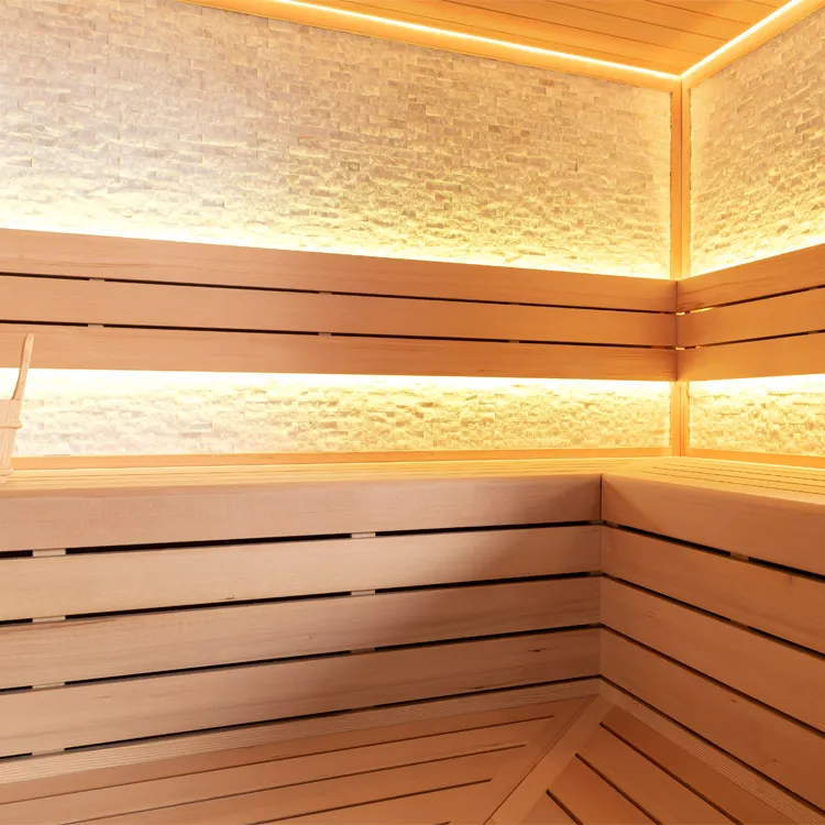Finse Sauna | Hemlock | 180x180 | 9kW TheWall Bi-O | R6158P8 galerijafbeelding 4