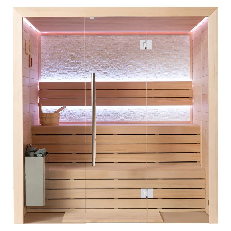 Finse Sauna | Hemlock | 160x150 | 9kW TheWall Bi-O | R6159P9 galerijafbeelding 3