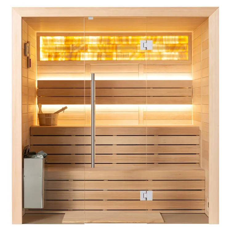 Finse Sauna | Hemlock | 160x150 | 9kW TheWall Bi-O | R6179P5 galerijafbeelding 8