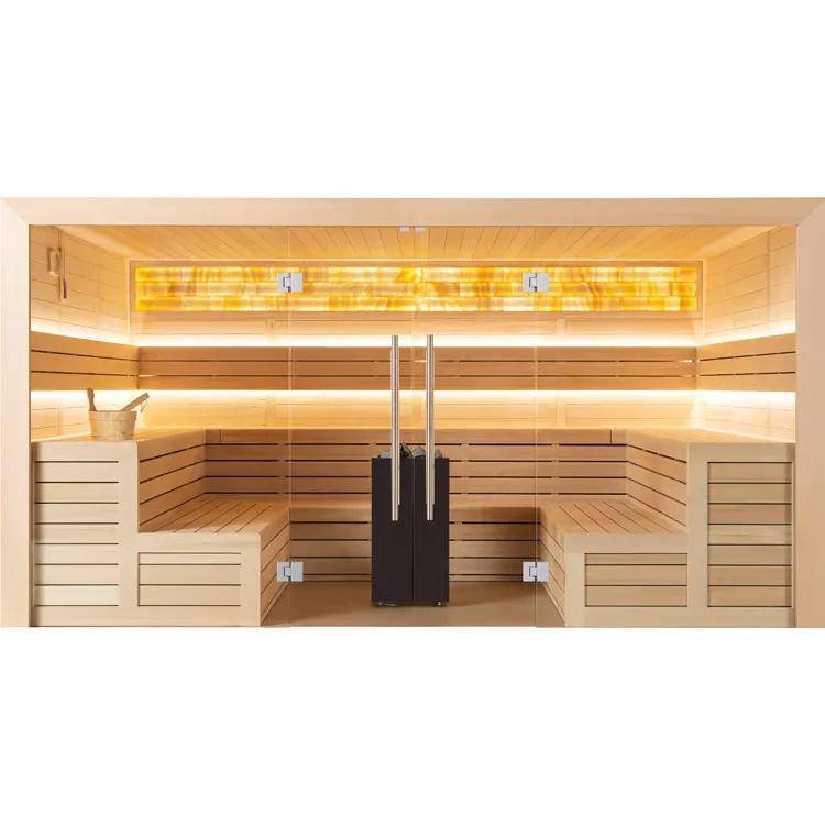 Hoofdafbeelding: Finse Sauna | Hemlock | 350x250 | 13.5kW Virta Bi-O | R6175P4