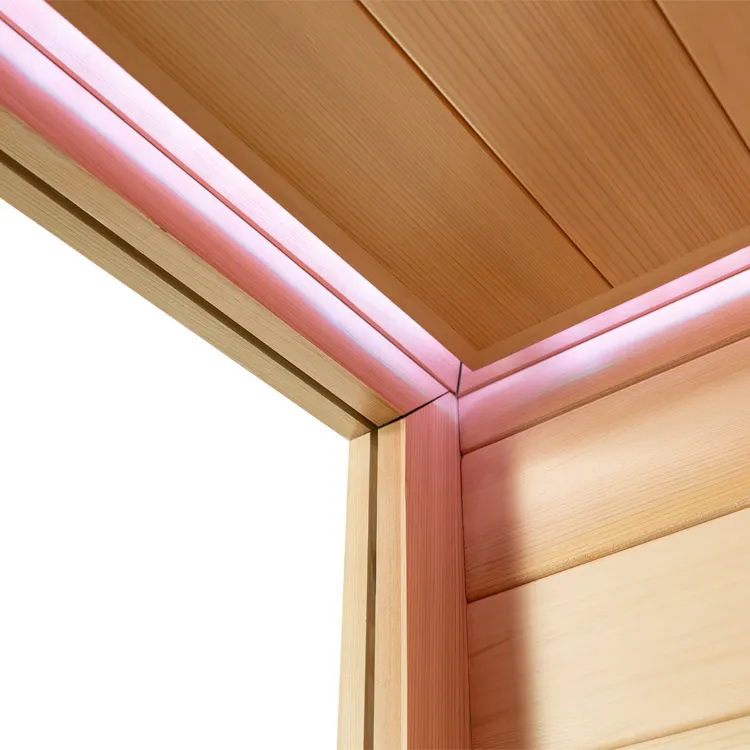 Finse Sauna | Red cedar | 180x180 | 9kW Cilindro | R6158P9 galerijafbeelding 12