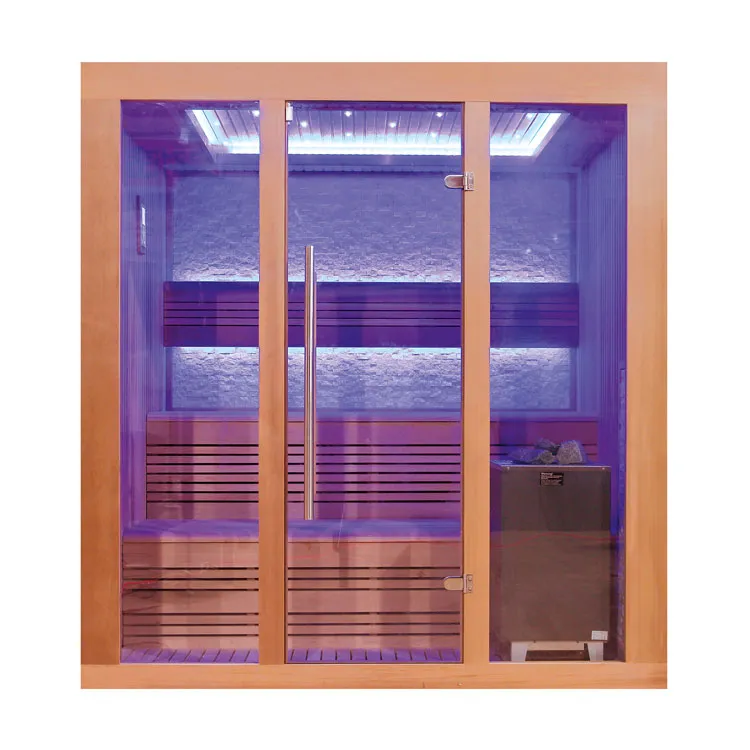 Hoofdafbeelding: Finse Sauna | Red cedar | 180x150 | 9kW EOS Cubo | R6799O2