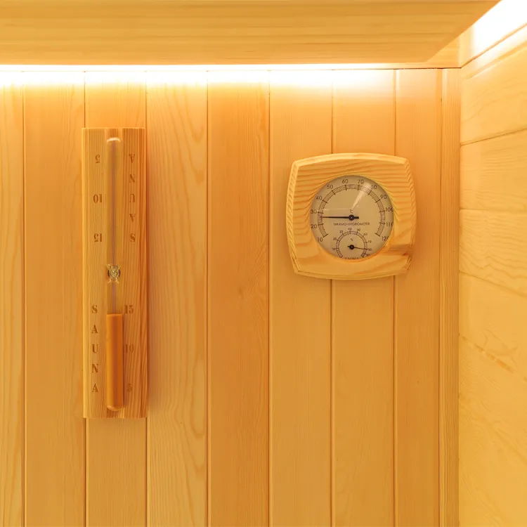 Finse Sauna | Dennen | 120x120 | 6kW Vega | R6358P2 galerijafbeelding 12