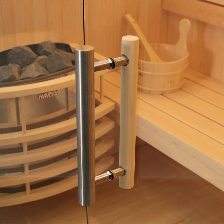 Finse Sauna | Dennen | 180x180 | 8kW Vega | R6352 galerijafbeelding 1