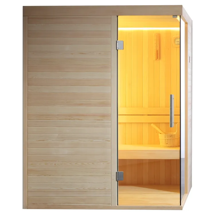 Finse Sauna | Dennen | 120x120 | 6kW Vega | R6359P2 galerijafbeelding 8