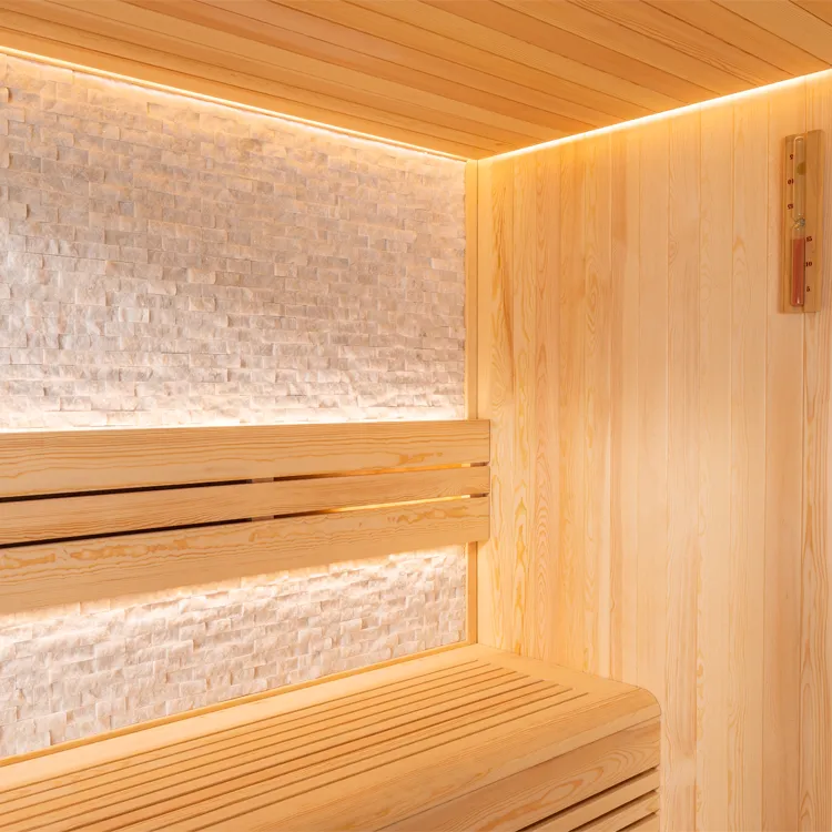 Finse Sauna | Dennen | 160x160 | 6kW Vega | R6366O3 galerijafbeelding 4