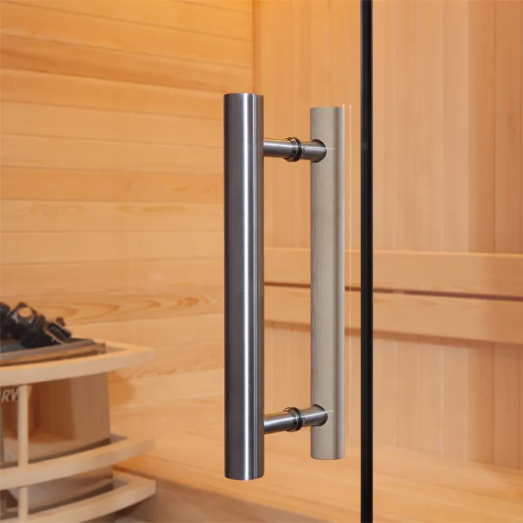 Finse Sauna | Dennen | 120x120 | 6kW Vega | R6368P2 galerijafbeelding 6