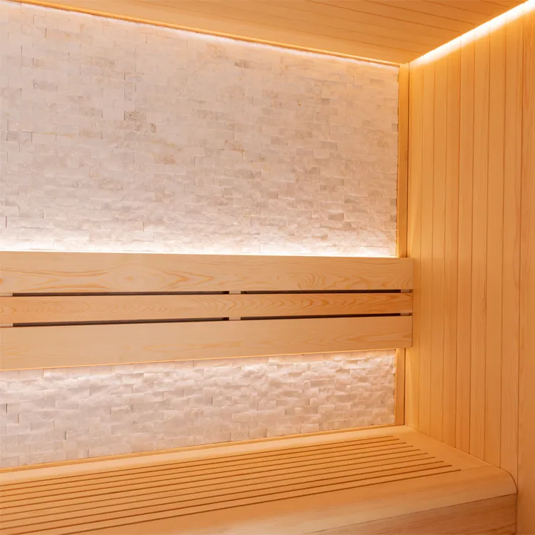 Finse Sauna | Dennen | 180x160 | 9kW Viking Bi-O | O6367P1 galerijafbeelding 2
