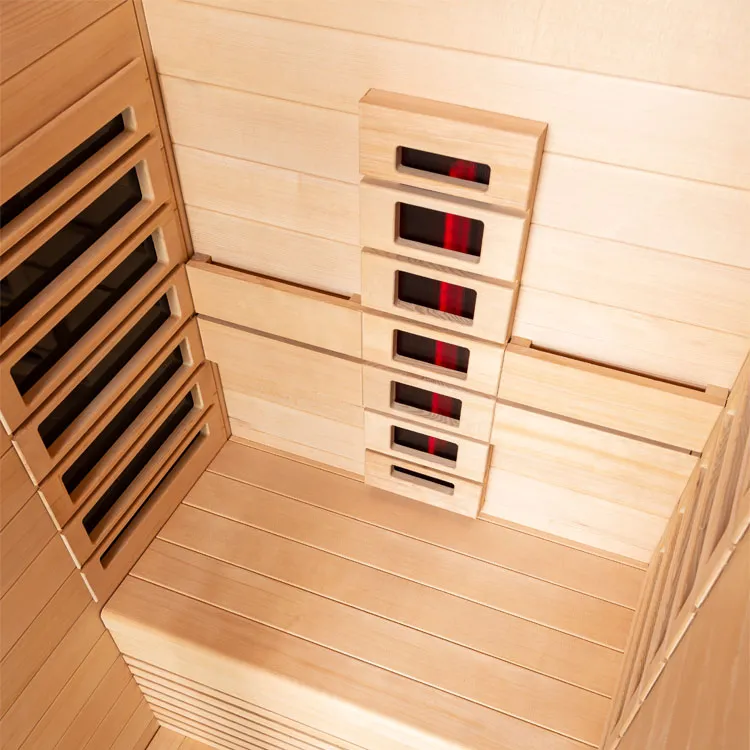 Infrarood Sauna | Hemlock | 100x100 | Zonder saunakachel | R6705R1 galerijafbeelding 5