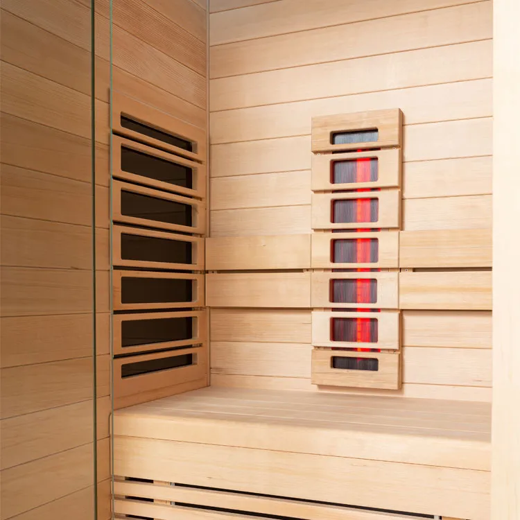 Infrarood Sauna | Hemlock | 100x100 | Zonder saunakachel | R6705R1 galerijafbeelding 9
