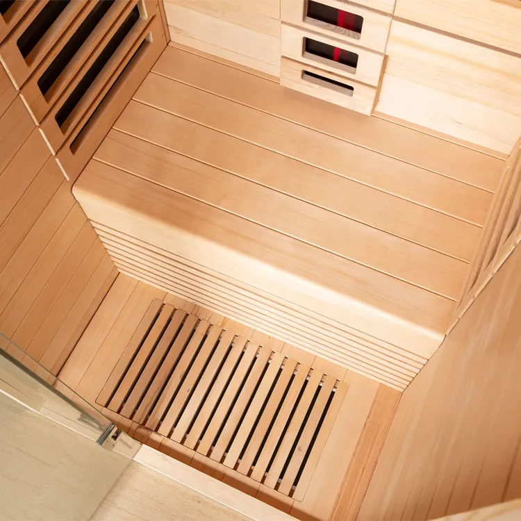 Infrarood Sauna | Hemlock | 100x100 | Zonder saunakachel | R6705R1 galerijafbeelding 12