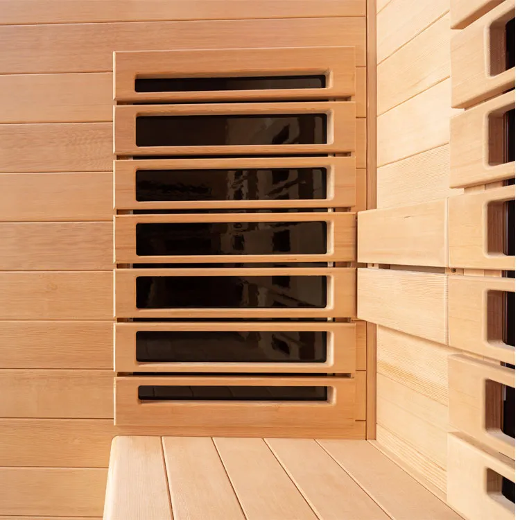 Infrarood Sauna | Hemlock | 120x100 | Zonder saunakachel | R6705Q1 galerijafbeelding 4