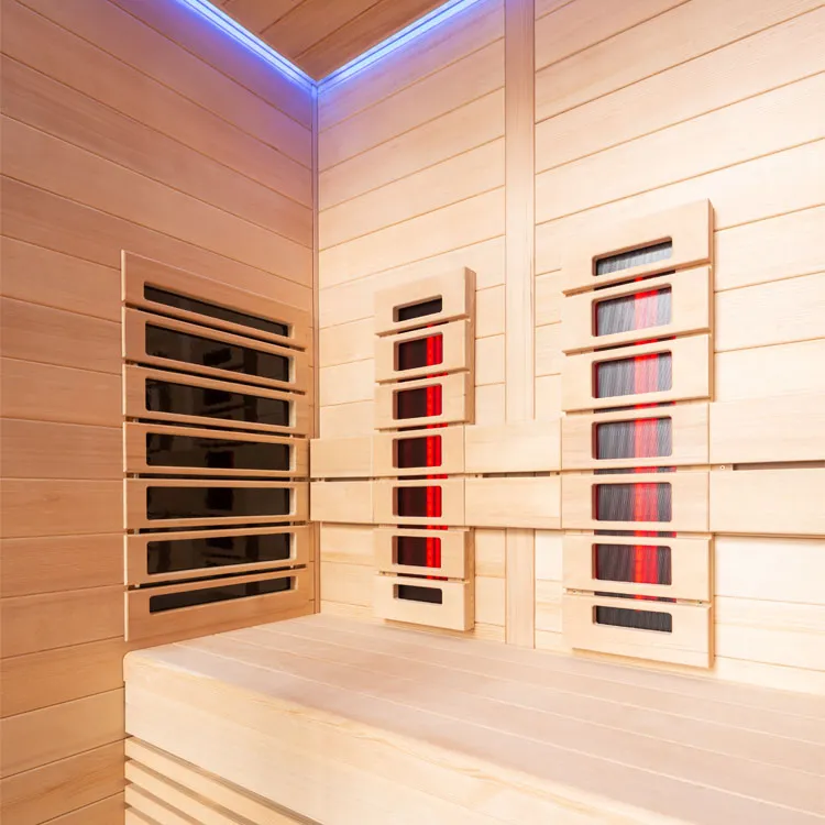 Infrarood Sauna | Hemlock | 120x100 | Zonder saunakachel | R6705Q1 galerijafbeelding 5