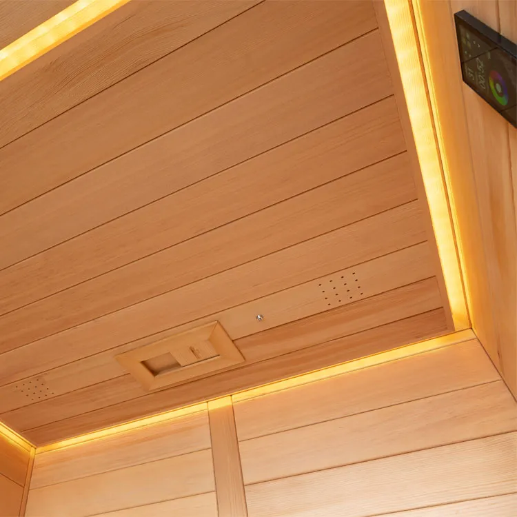 Infrarood Sauna | Hemlock | 120x100 | Zonder saunakachel | R6705Q1 galerijafbeelding 15