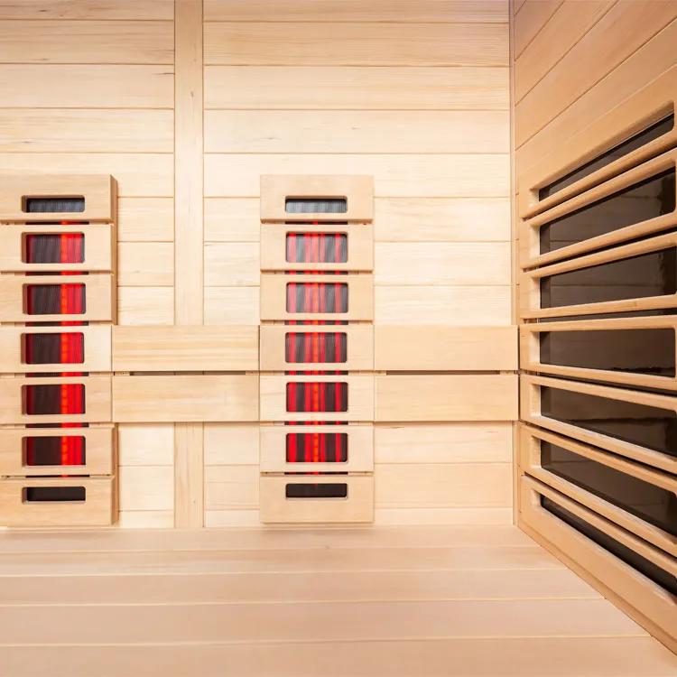Infrarood Sauna | Hemlock | 150x110 | Zonder saunakachel | R6705P2 galerijafbeelding 2