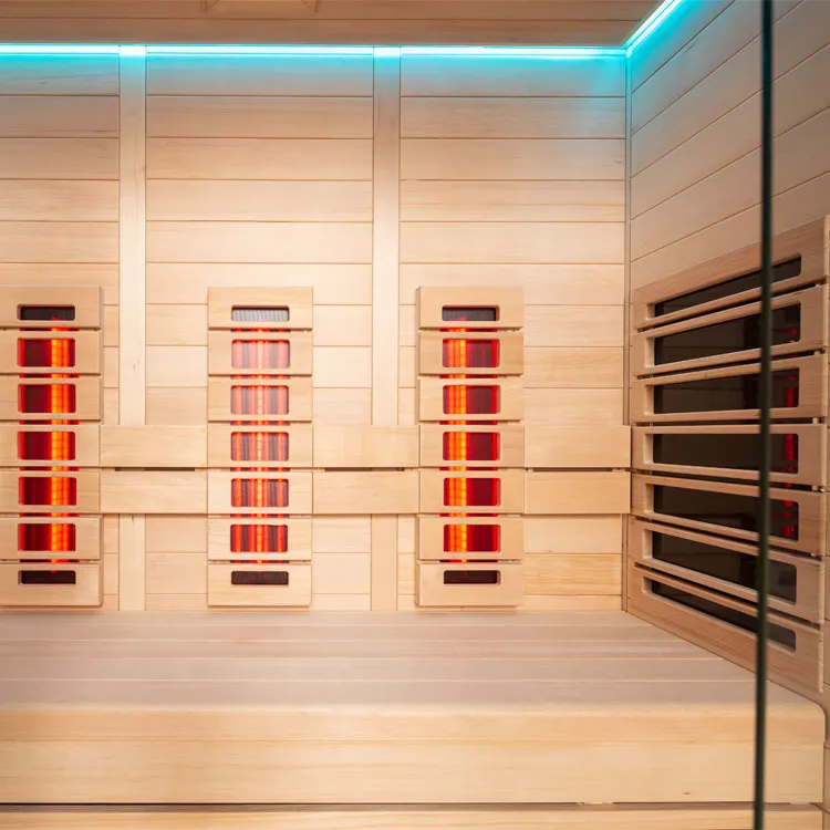 Infrarood Sauna | Hemlock | 180x110 | Zonder saunakachel | R6705O2 galerijafbeelding 9