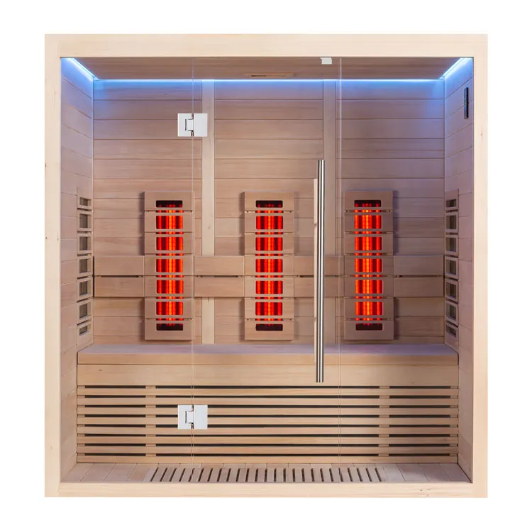 Infrarood Sauna | Hemlock | 180x110 | Zonder saunakachel | R6705O2 galerijafbeelding 10