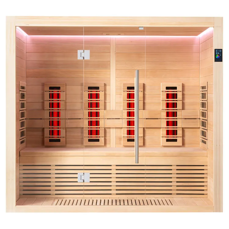Hoofdafbeelding: Infrarood Sauna | Hemlock | 210x110 | Zonder saunakachel | R6705N2