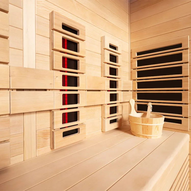 Combi Sauna | Hemlock | 210x110 | 6kW TheWall | R6705N3 galerijafbeelding 2
