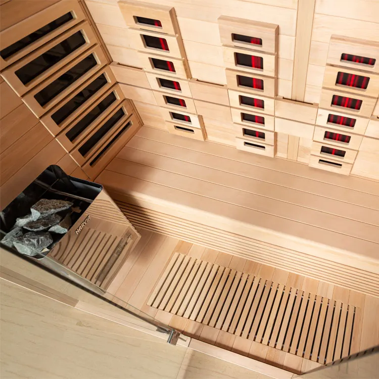 Combi Sauna | Hemlock | 210x110 | 6kW TheWall | R6705N3 galerijafbeelding 16