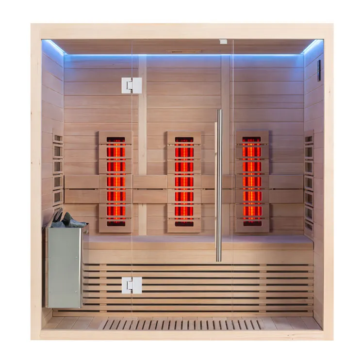 Combi Sauna | Hemlock | 180x110 | 6kW TheWall | R6705O3 galerijafbeelding 10
