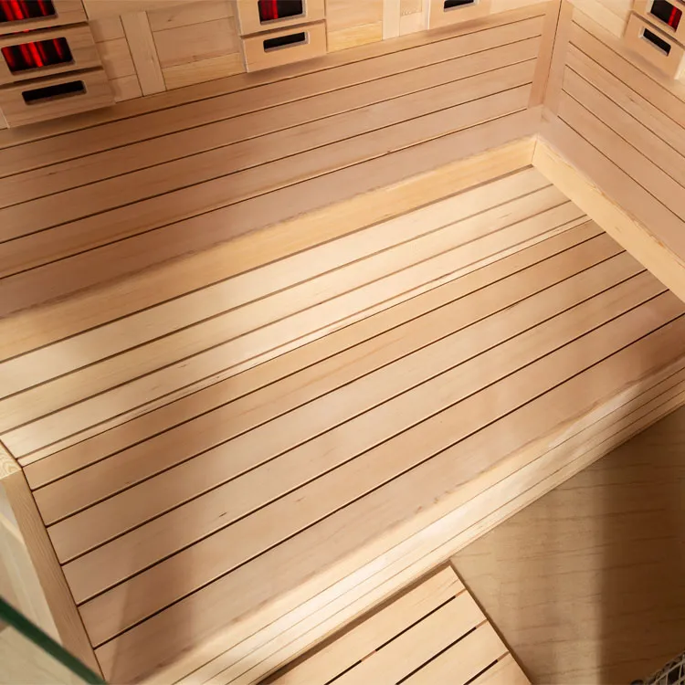 Combi Sauna | Hemlock | 180x180 | 9kW Cilindro | R6166P9 galerijafbeelding 5