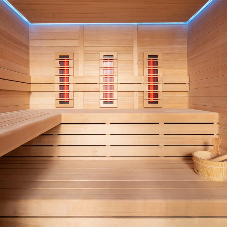 Combi Sauna | Hemlock | 180x160 | 9kW Cilindro | R6167P9 galerijafbeelding 9