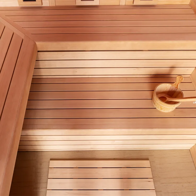 Combi Sauna | Hemlock | 180x160 | 9kW Cilindro | R6167P9 galerijafbeelding 14