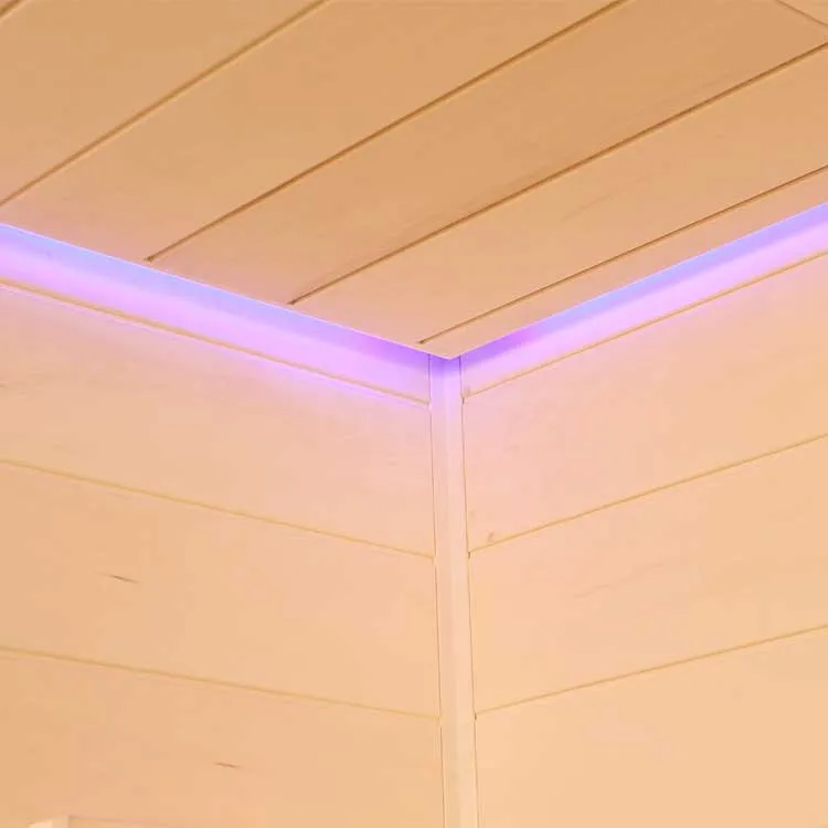 Combi Sauna | Populier | 266x198 | 9kW Cilindro | R6750N2 galerijafbeelding 2