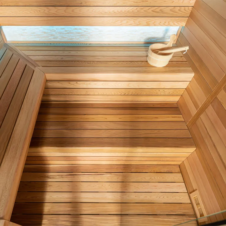 Finse Sauna | Red cedar | 180x160 | 9kW TheWall Bi-O | R6157P11 galerijafbeelding 7