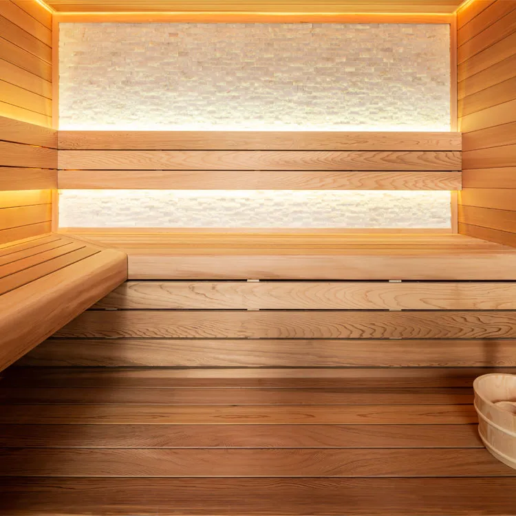Finse Sauna | Red cedar | 180x160 | 9kW TheWall Bi-O | R6157P11 galerijafbeelding 15
