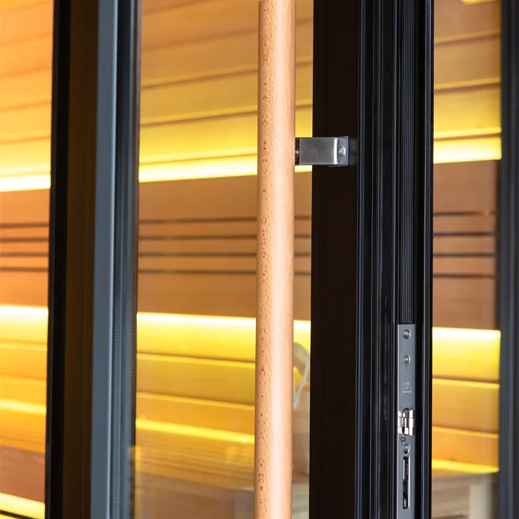 Finse Sauna | Hemlock | 250x250 | 9kW Cilindro | HAXABJA19 galerijafbeelding 5