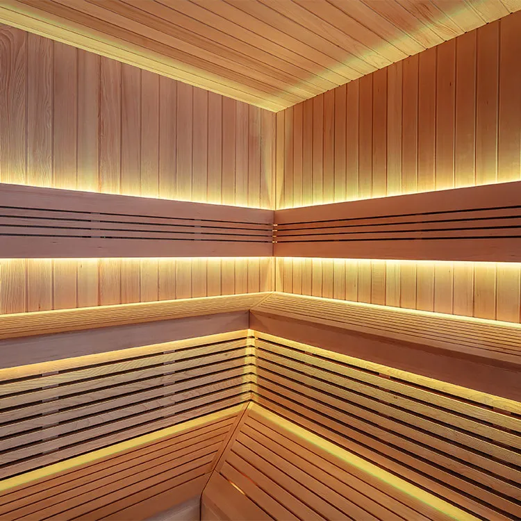 Finse Sauna | Hemlock | 235x235 | 9kW EOS Cubo | HAXABJA45 galerijafbeelding 6