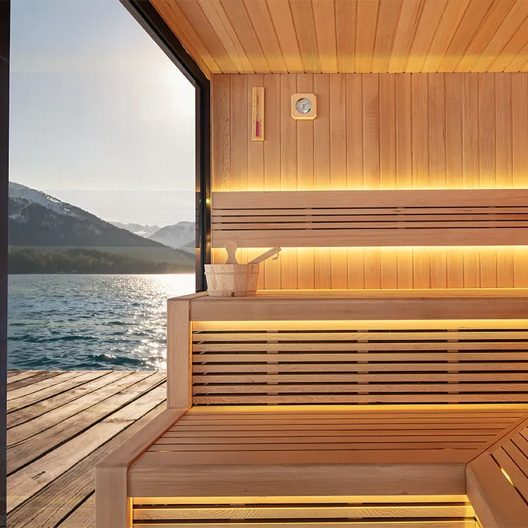 Finse Sauna | Hemlock | 235x235 | 9kW EOS Cubo | HAXABJA45 galerijafbeelding 12