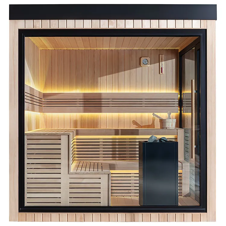 Finse Sauna | Hemlock | 235x235 | 9kW EOS Cubo | HAXABJA46 galerijafbeelding 2