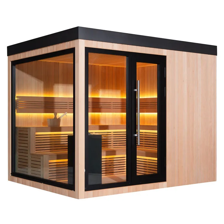 Finse Sauna | Hemlock | 300x235 | 12kW EOS Cubo | HAXABJA48 galerijafbeelding 1