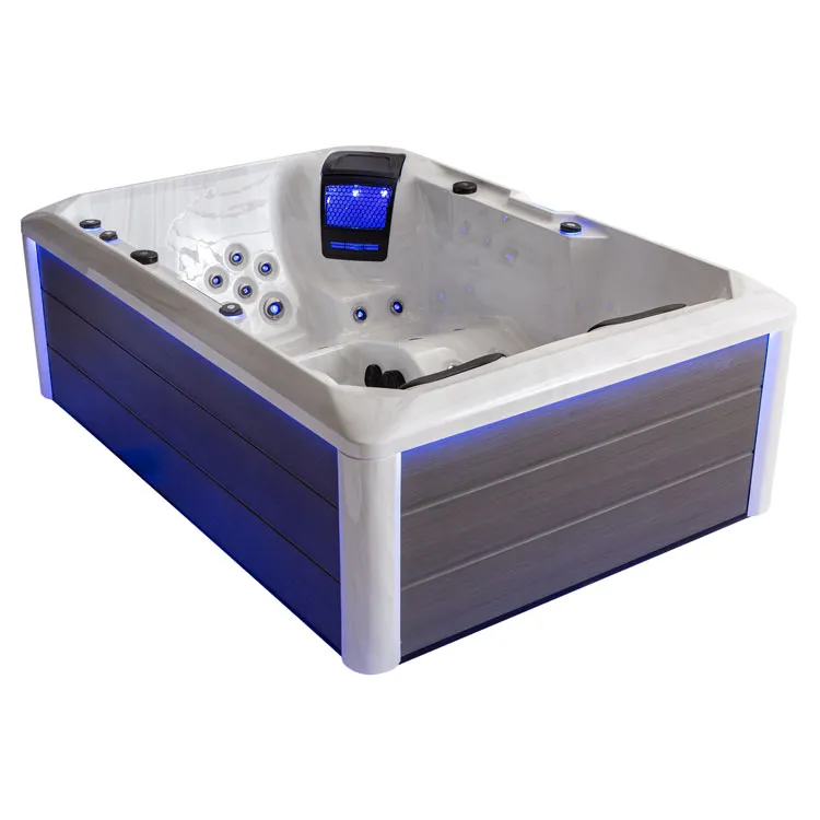 Hot tub / Jacuzzi Inner Stillness 220x160 | Grijs | VA-263 galerijafbeelding 13