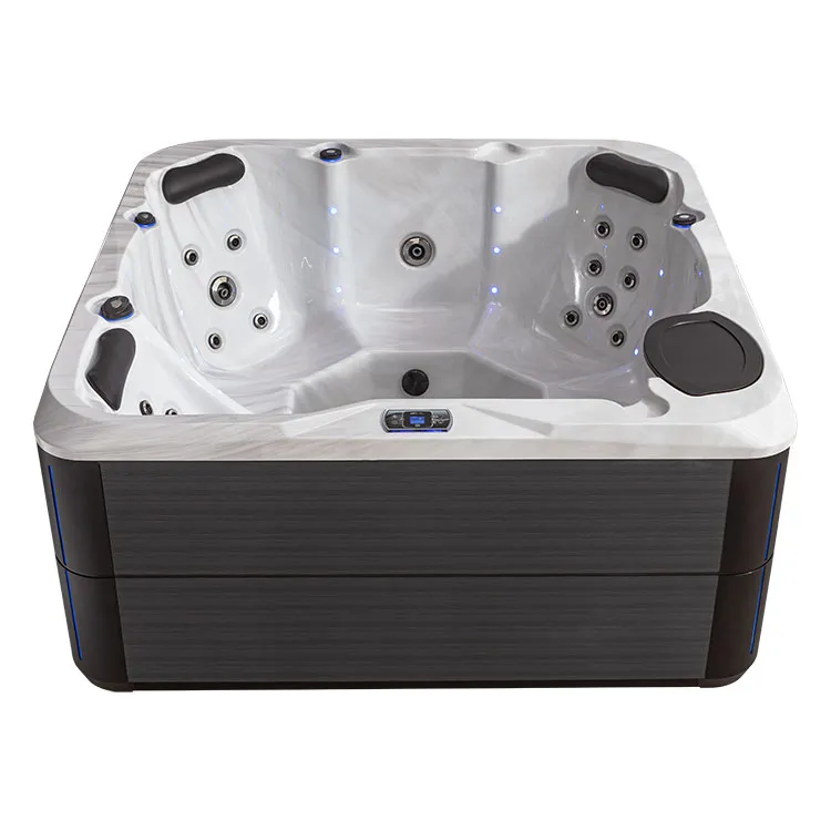 Hot tub / Jacuzzi Inner Stillness 200x200 | Grijs | VA-360 galerijafbeelding 2
