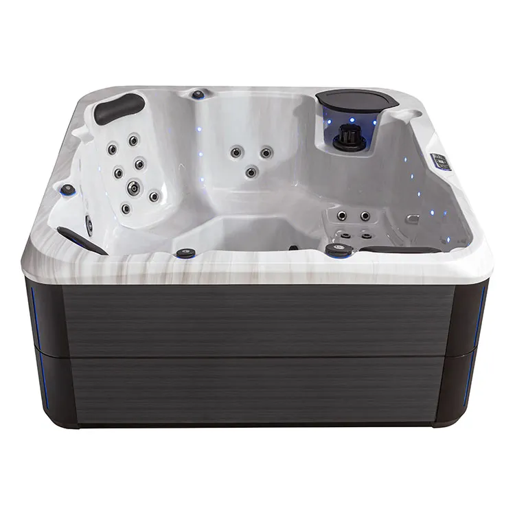 Hot tub / Jacuzzi Inner Stillness 200x200 | Grijs | VA-360 galerijafbeelding 3